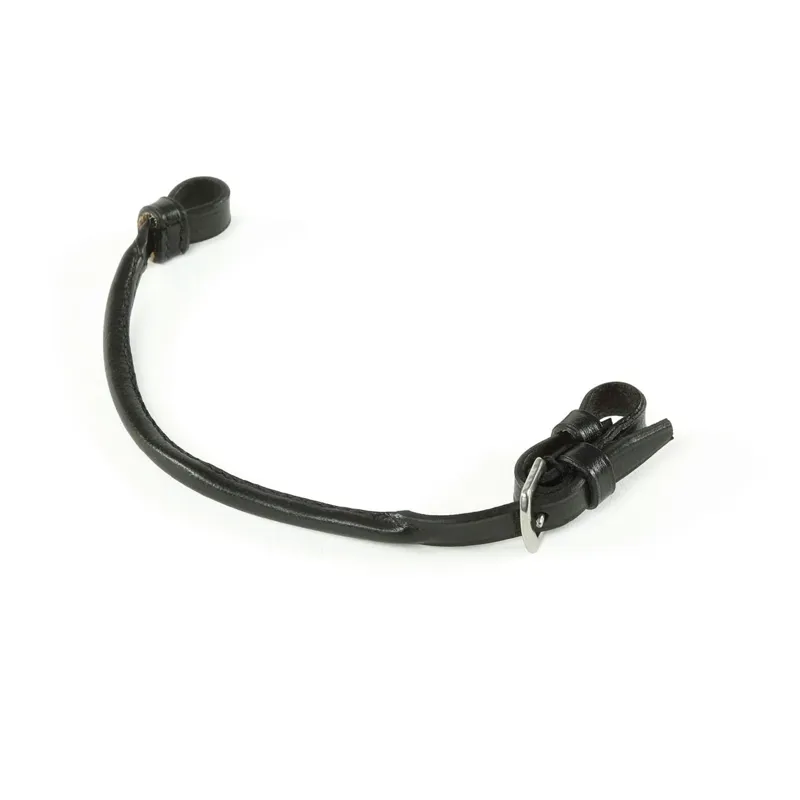 Velociti GARA Rolled Leather Lip Strap - Black - 28cm