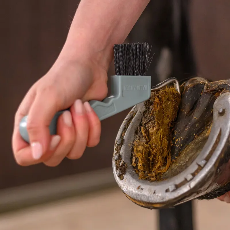 Hoof Pick Brush with Magnet - Mistletoe-1