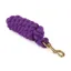 Headcollar Lead Rope With Trigger Clip - Purple