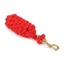 Headcollar Lead Rope With Trigger Clip - Red