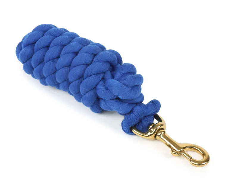 Headcollar Lead Rope With Trigger Clip - Royal Blue
