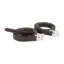 Easy Care Non Stretch Stirrup Leathers - Black
