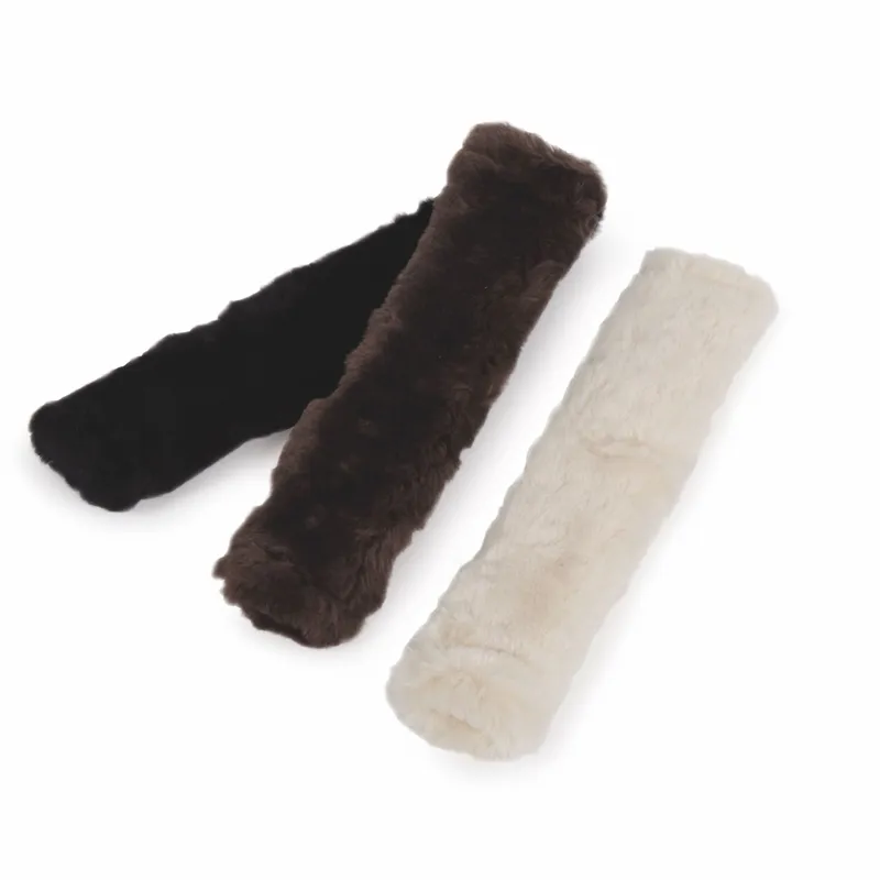 ARMA SupaFleece Noseband Sleeve - Natural - 35cm-2