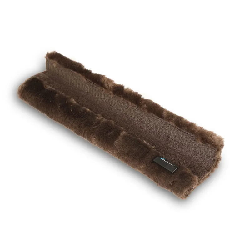 ARMA SupaFleece Noseband Sleeve - Brown - 35cm-2