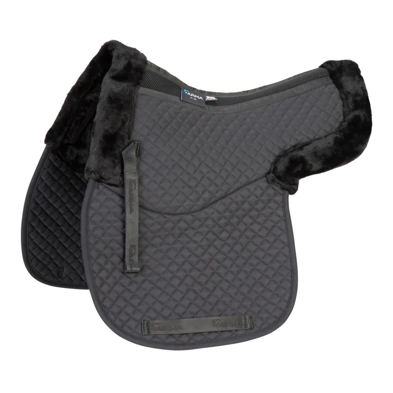 ARMA Half Lined Numnah - Black