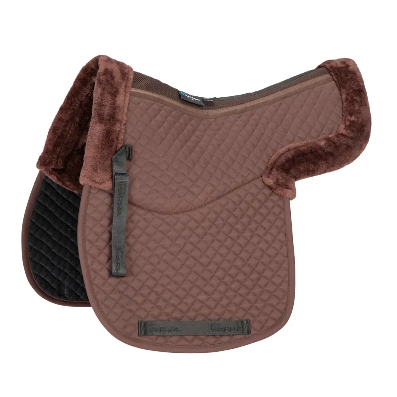 ARMA Half Lined Numnah - Brown