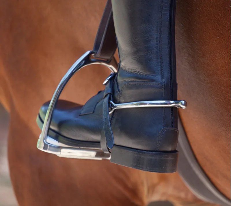 Shires Adults Stainless Steel Ball End Spurs