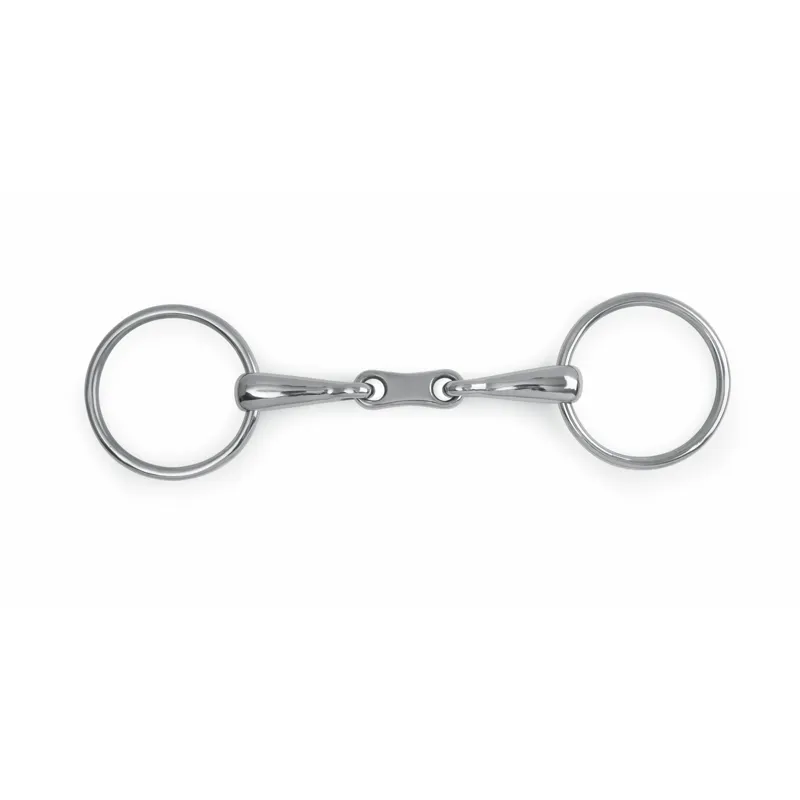 French Link Loose Ring Snaffle - Stainless Steel