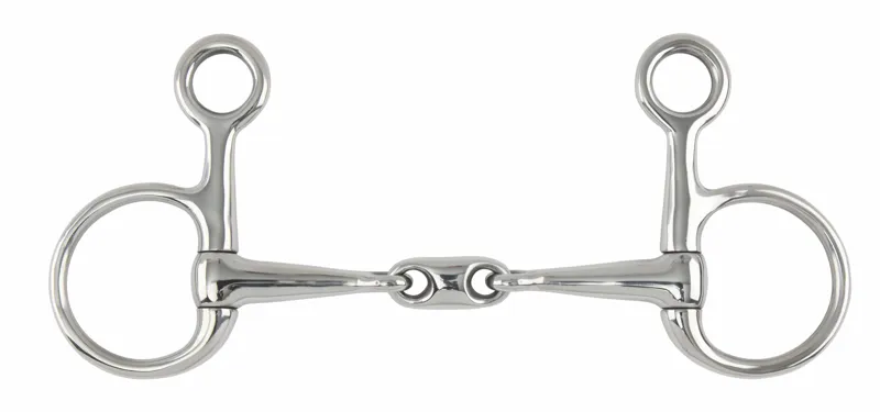 Shires Hanging Cheek Snaffle With Lozenge Bit