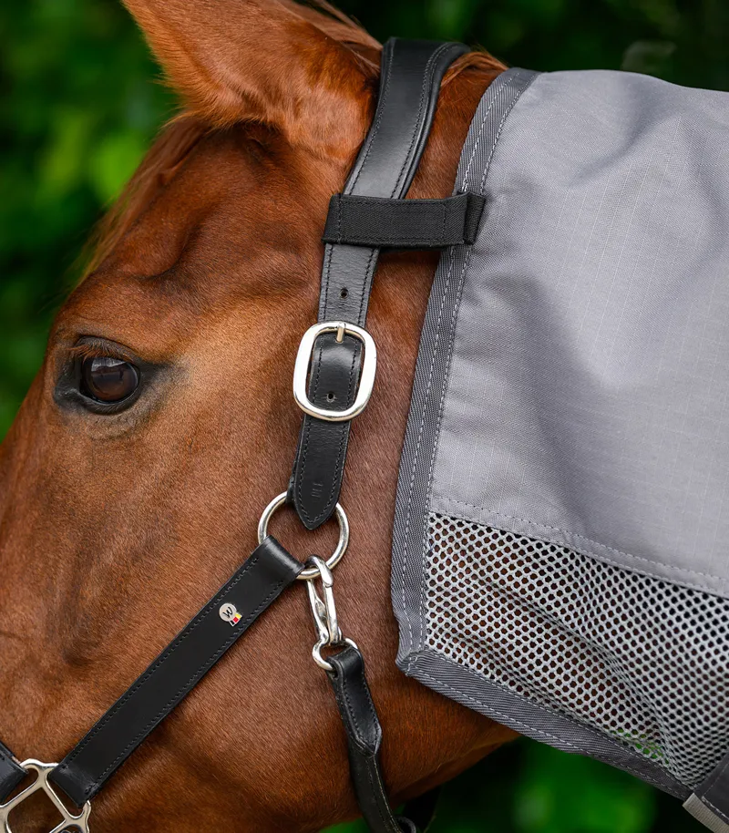 Waldhausen Waterproof Fly Rug Neck Cover - Grey-1