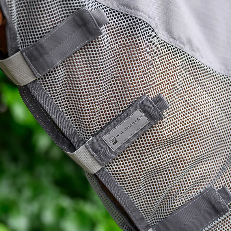 Waldhausen Waterproof Fly Rug Neck Cover - Grey-3