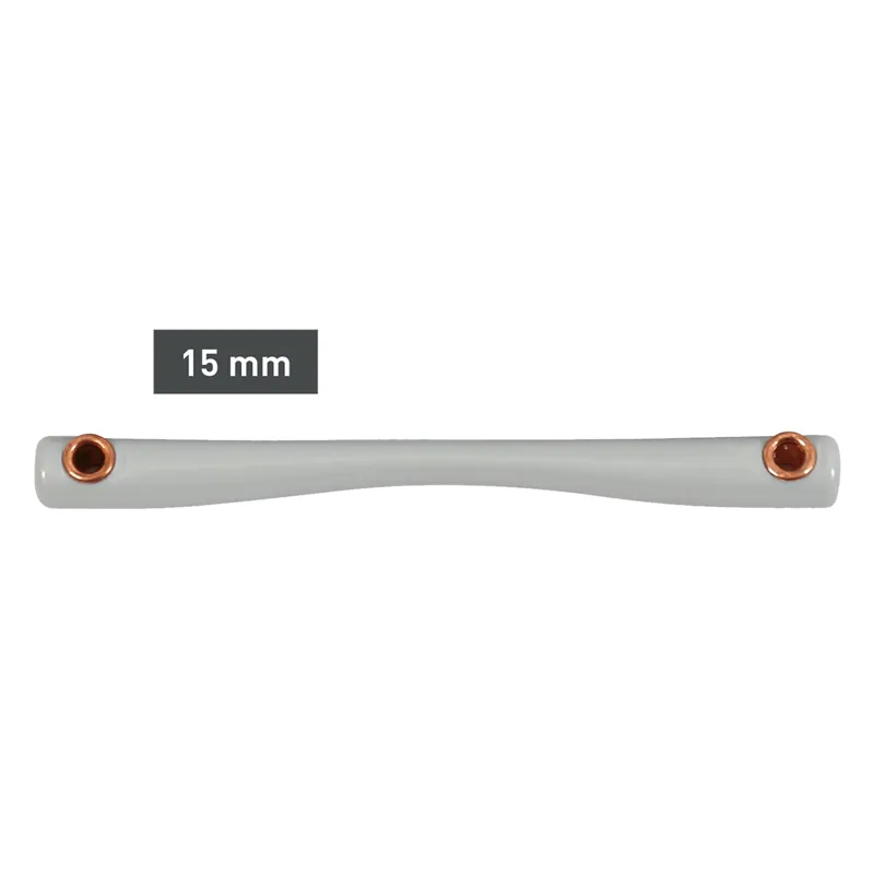 Beris Comfort Bar Snaffle - Soft - 75mm Rings-1