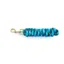 KM Elite 7Ft Double Braid Cotton Leadrope - Teal Fleck