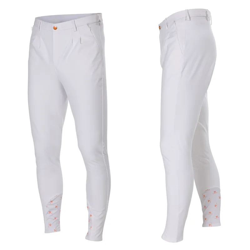 Aubrion Walton Mens Breeches - White-1