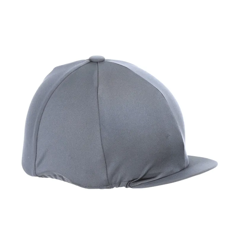 Shires Lycra Hat Cover - One Size - Charcoal