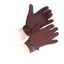 Shires Childs Newbury Cotton Pimple Gloves - Brown