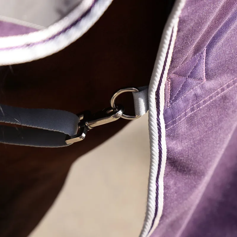 Highlander Original 100g Turnout Combo Rug - Plum-4