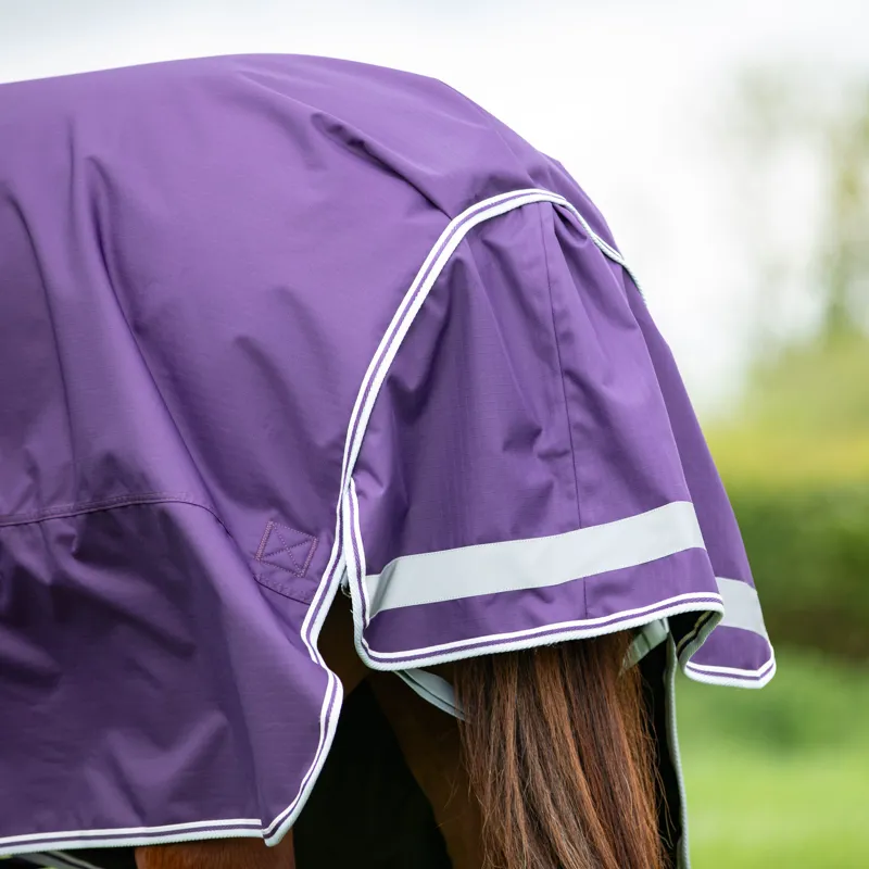 Highlander Original 100g Turnout Combo Rug - Plum-5