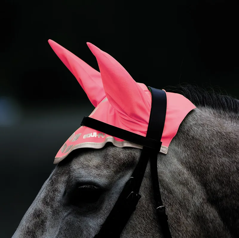 Equi-Flector Fly Veil - Pink