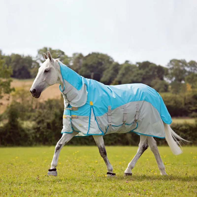 Highlander Plus Waterproof Fly Rug - Blue