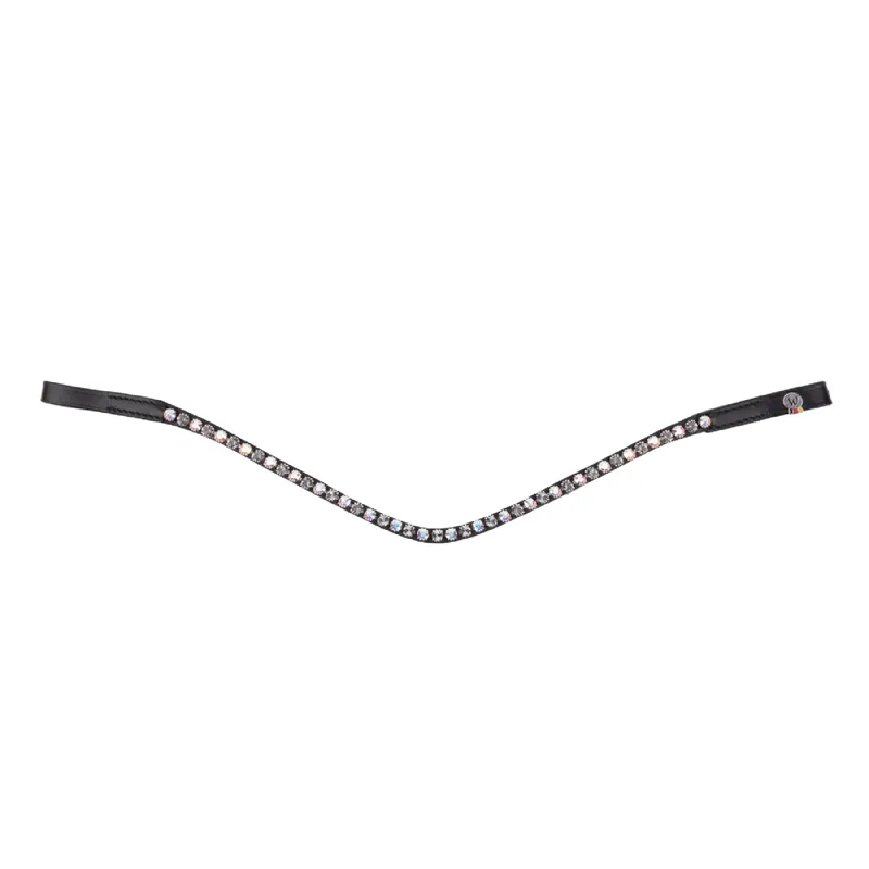 Waldhausen X-Line Glam Browband - Pearl Grey