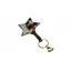 Aubrion Cowhide Keyring - Cow Print