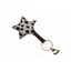 Aubrion Cowhide Keyring - Spot Print