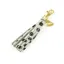 Aubrion Tassel Keyring - Spot
