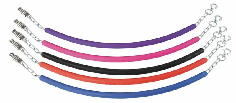 Rubber Covered Stall Chain - Black-1