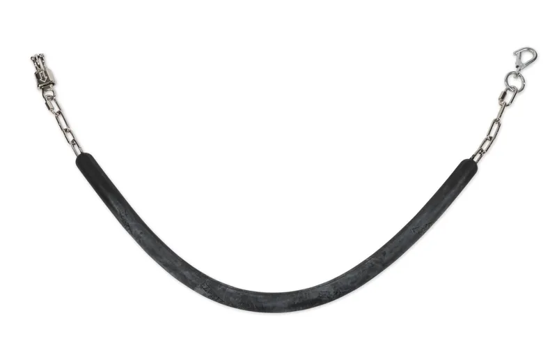 Rubber Covered Stall Chain - Black