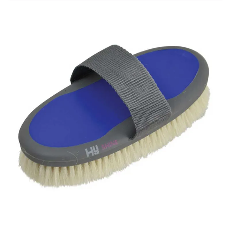 Hy Sport Active Goat Hair Body Brush - Blue
