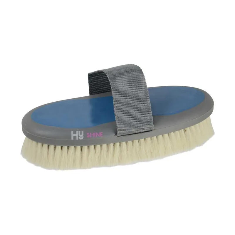 Hy Sport Active Goat Hair Body Brush - Aegean Green
