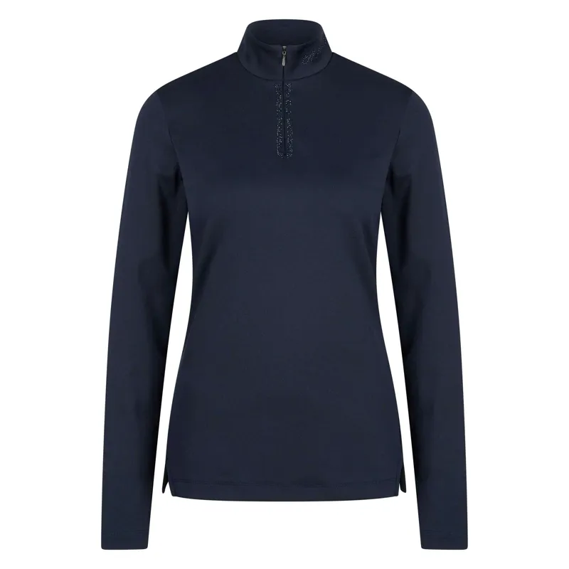 euro-star Adeline Long Sleeve Base Layer - Navy
