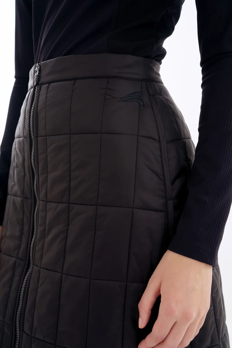 euro-star Amber Quilted Riding Skirt - Black-4