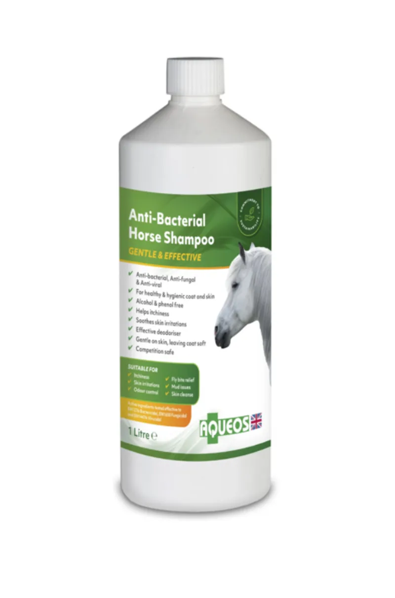 Aqueos Anti-Bacterial Horse Shampoo-1