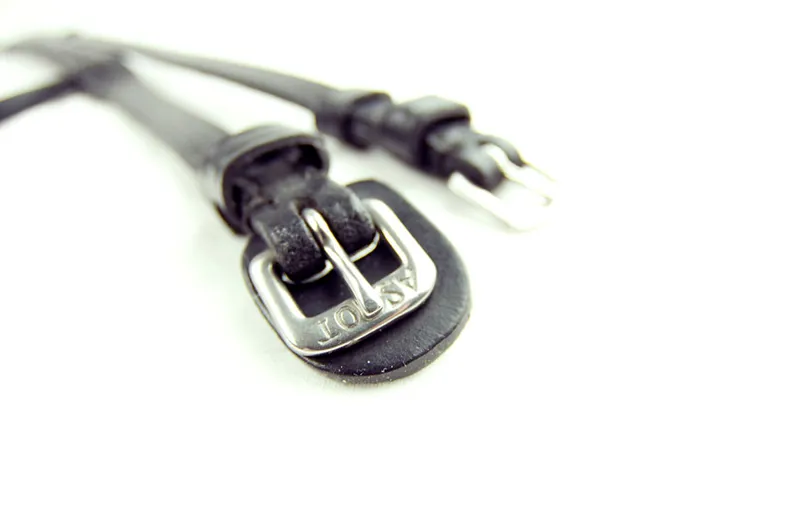 Ascot Padded Cavesson Noseband - Brown-2