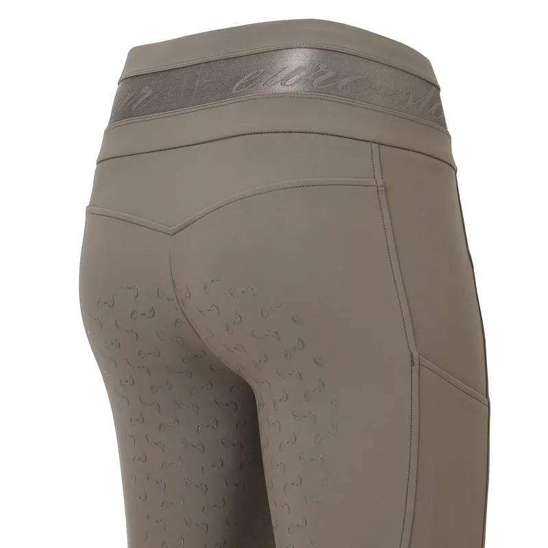 euro-star Athletic Luxe Full Seat Breeches - Stone-1
