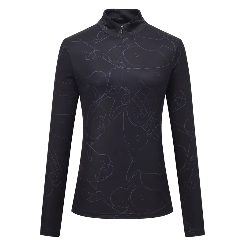 euro-star Avia Printed Long Sleeve Baselayer