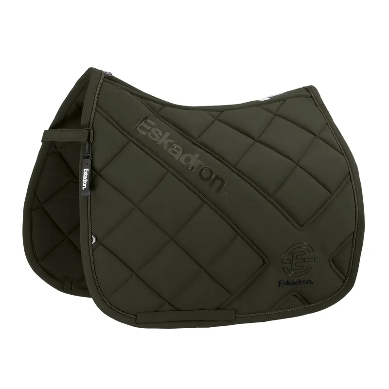 Eskadron Softshell BiCross Saddlepad - Deep Green