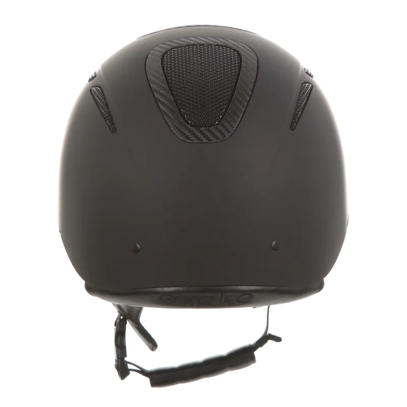 Evoke Elara Classic Peak - Black/Carbon Frame Helmet-4