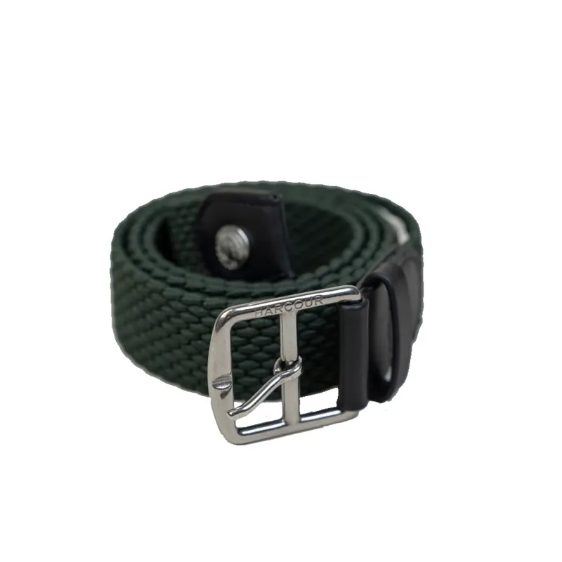 Harcour Brume Elasticated Belt - Khaki