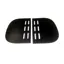 3 Slot Buckle Guard - Black