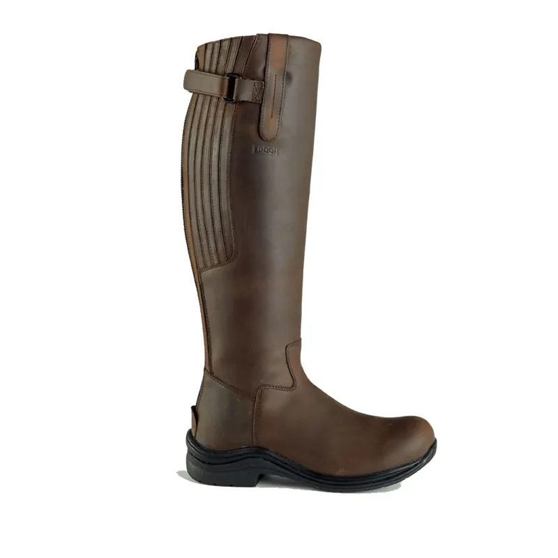 Toggi Calgary Riding Boot - Regular Calf - Brown-2