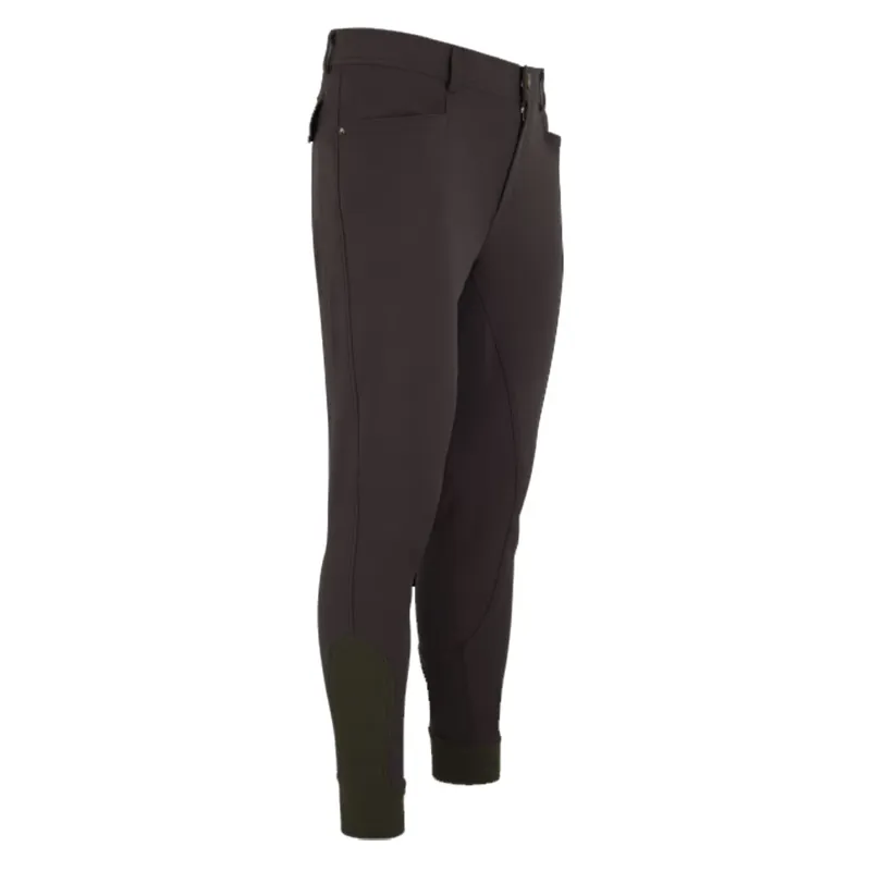 euro-star Camillo Mens Full Grip Breeches - Mocca