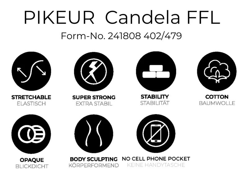 Pikeur Candela Full Seat Breeches - Dark Shadow-1