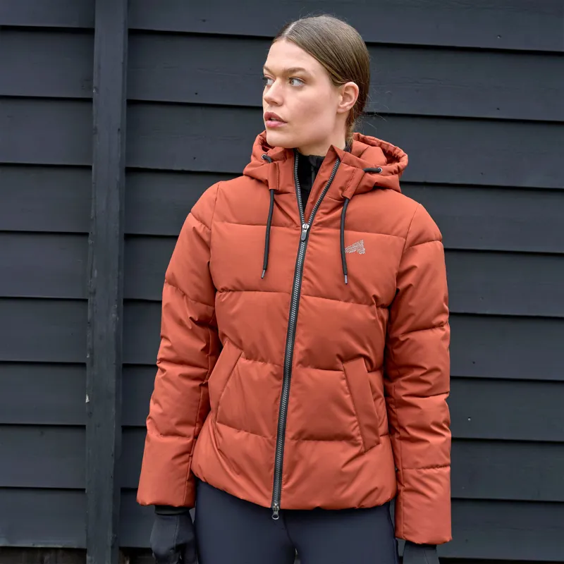 euro-star Carley Quilted Jacket - Dark Cinna-1