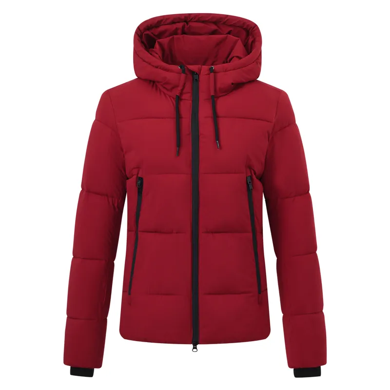 euro-star Carmey Quilted Jacket - Deep Red