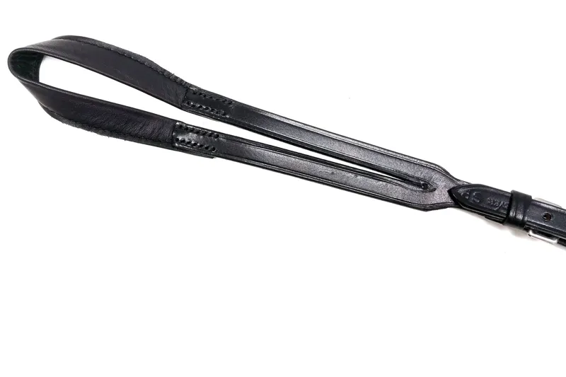 English Leather Flat Crupper - Black-1