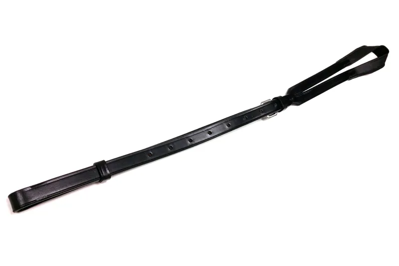 English Leather Flat Crupper - Black