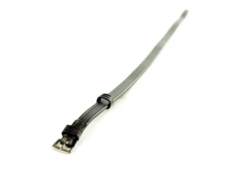 English Leather Flash Strap - 1/2 Inch - Black